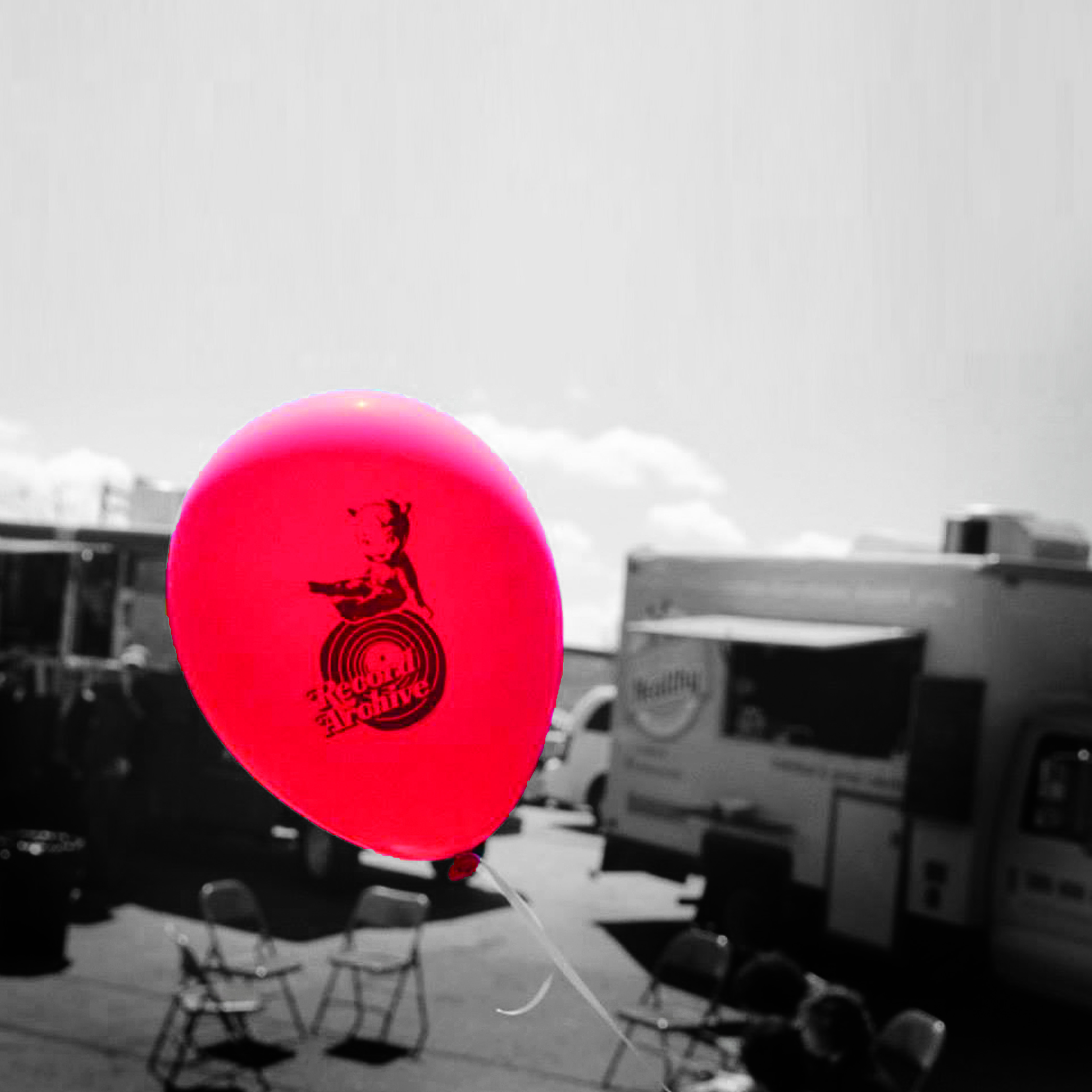 Red Record Archive balloon